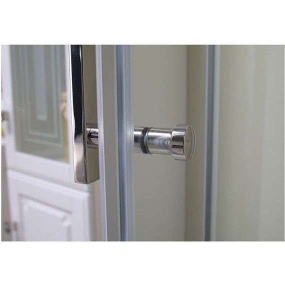 Душевое ограждение Aquanet Delta NPE2142 90x90 см (стекло 8 мм), хром/прозрачное - фото 5