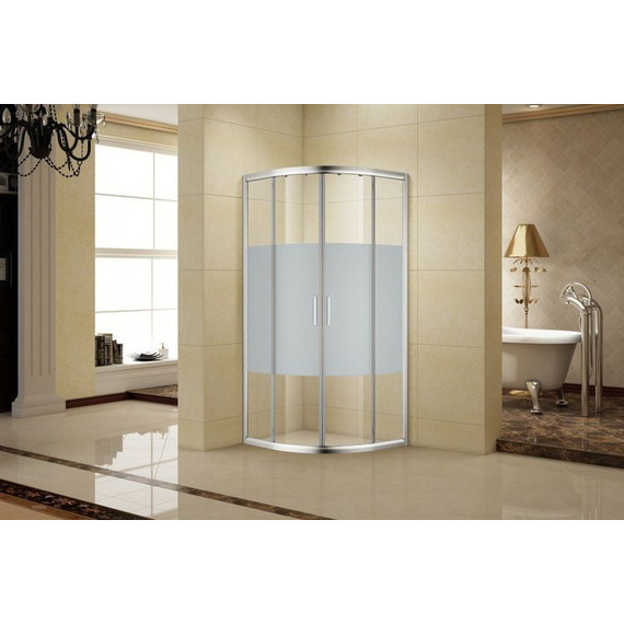 Душевое ограждение Aquanet Practic AE10-Q-90x90U-CP 90х90 см, хром/матовое - фото 3