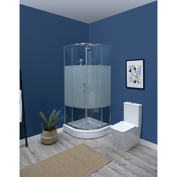 Душевое ограждение Aquanet Practic AE10-Q-90x90U-CP 90х90 см, хром/матовое - фото 5