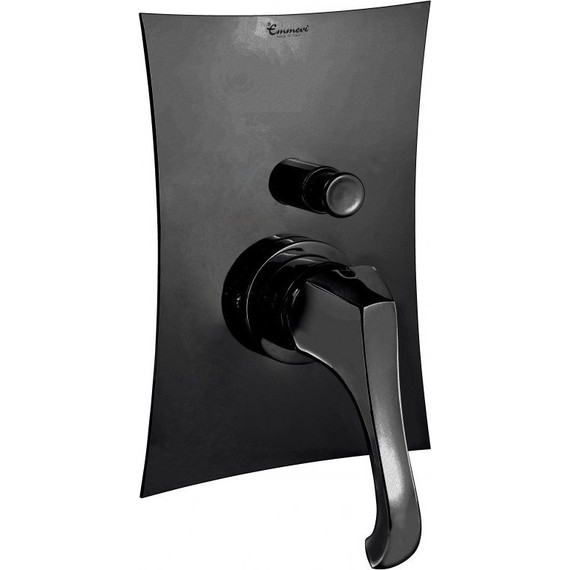 Смеситель для ванны Emmevi Ares NEO76019, черный - фото 