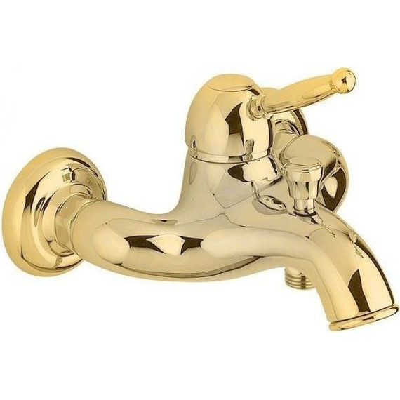 Смеситель для ванны Paffoni Giorgia GI022GF, золото - фото 