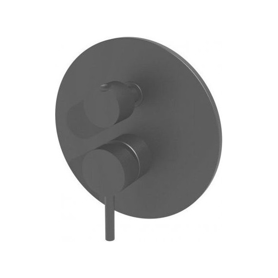 Смеситель для ванны Paffoni Light LIG018NO, чёрный матовый - фото 