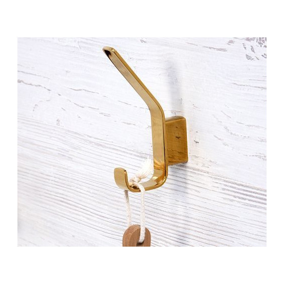 Крючок WasserKraft Sauer K-7923, цвет золото - фото 2