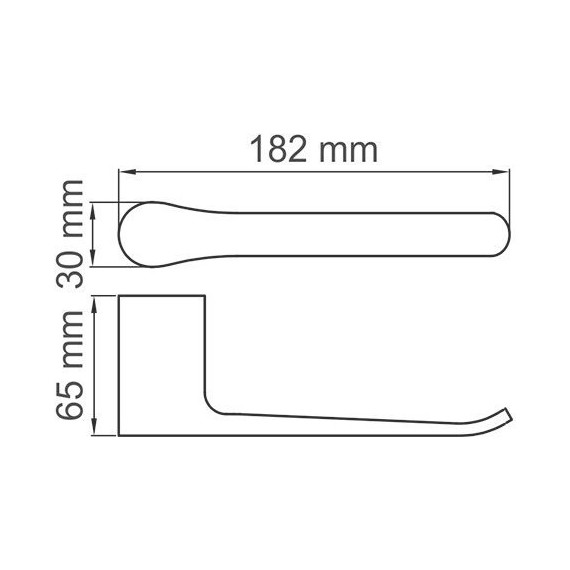 Держатель для туалетной бумаги WasserKraft Glan K-5196, цвет чёрный - фото 5
