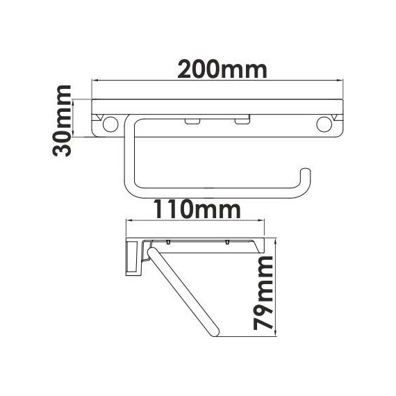 Держатель для туалетной бумаги WasserKraft K-1425 - фото 5
