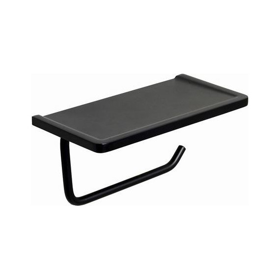 Держатель для туалетной бумаги WasserKraft K-1525, цвет чёрный - фото 