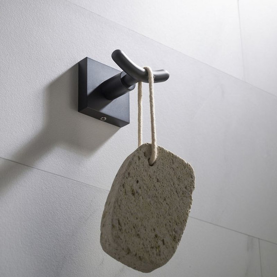 Двойной крючок Timo Selene 12012/03, цвет чёрный - фото 2