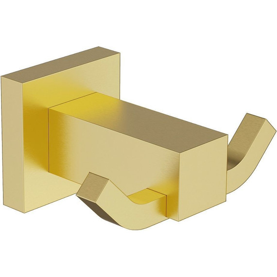 Двойной крючок Timo Selene 17012/17, золото матовое - фото 