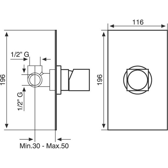 Смеситель для душа Emmevi Siris CR47009 - фото 2