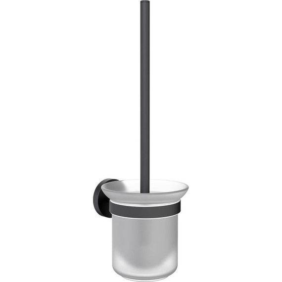 Ёршик для унитаза Timo Saona 13061/03, цвет чёрный - фото 