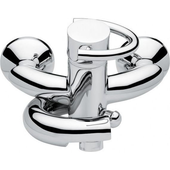 Смеситель для ванны Emmevi Twist CR6601, хром - фото 