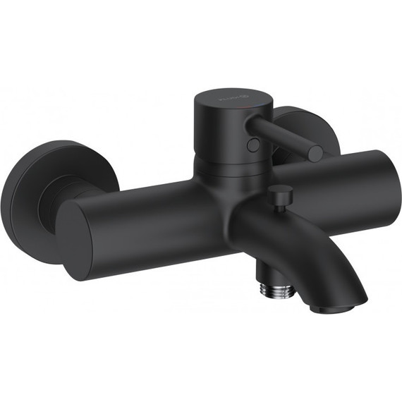 Смеситель для ванны Kludi Bozz 386913976, черный - фото 