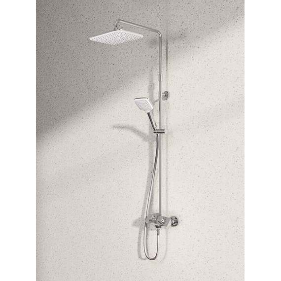 Душевая стойка с термостатом Kludi Cockpit Explorer 8005005-00 - фото 2