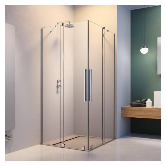 Душевое ограждение Radaway Furo KDD 110х110 см (стекло 8 мм), хром/прозрачное - фото 