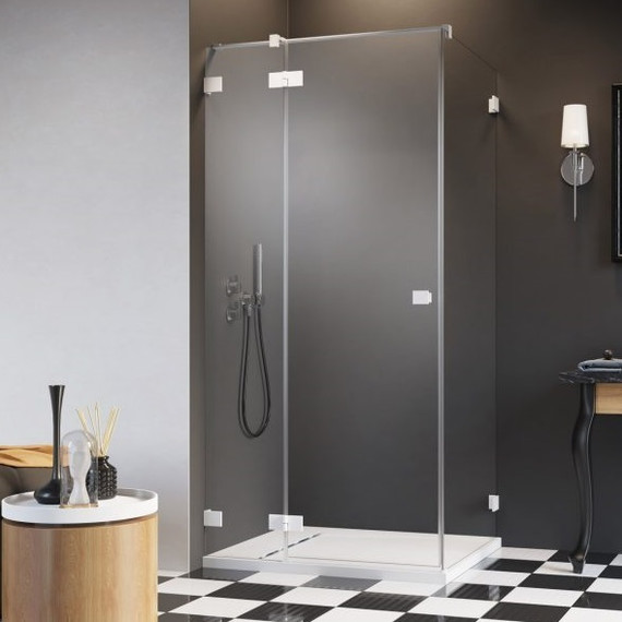 Душевое ограждение Radaway Essenza Pro White KDJ 120х75 см L, белый/прозрачное - фото 