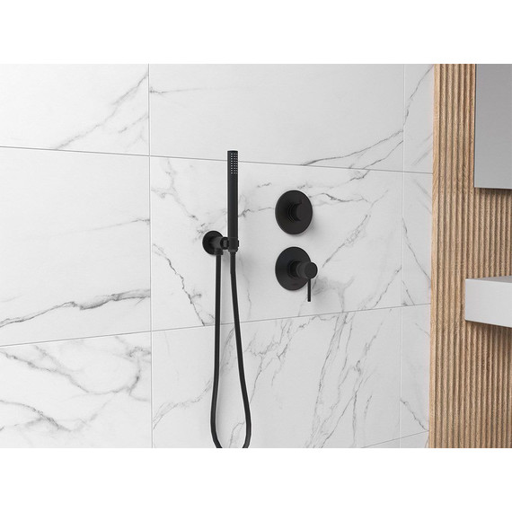 Смеситель для душа Paini Cox 78PZ690, черный - фото 2