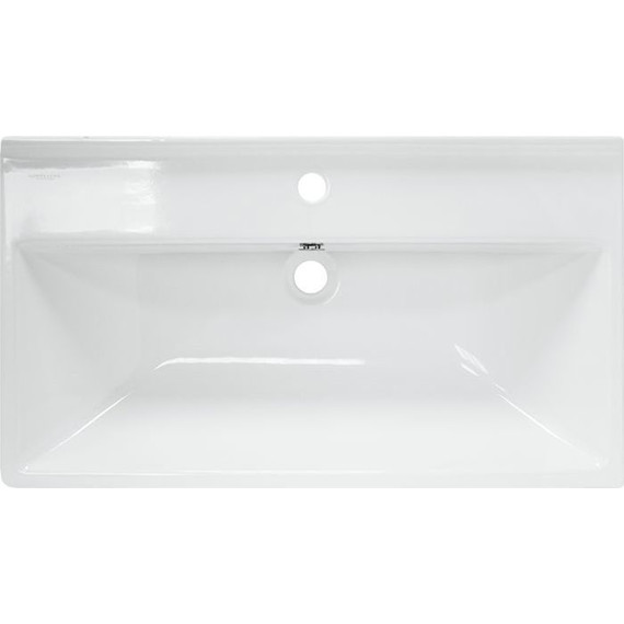 Раковина врезная на столешницу Sanita Luxe Fest WB.FN/Fest/80-C/WHT.G/S1 80 см - фото 7