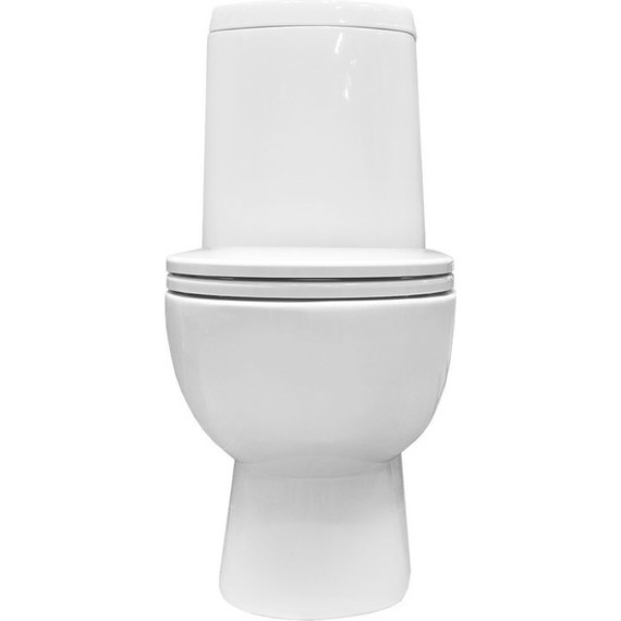 Унитаз-компакт Sanita Luxe Fest WC.CC/Fest/2-DM/WHT.G/S1 с крышкой микролифт - фото 6