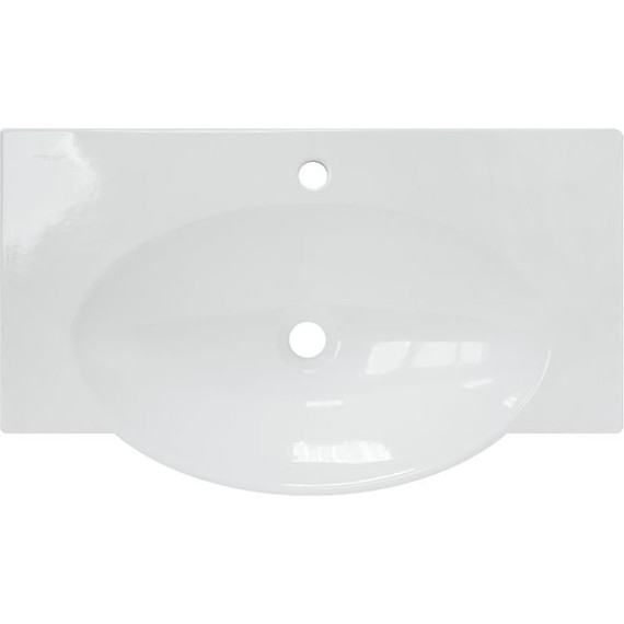 Раковина Sanita Luxe INFINITY 76 см WB.FN/Infinity/76-C/WHT.G/S1 - фото 7