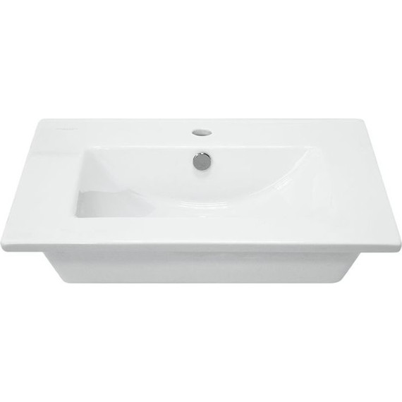 Раковина врезная Sanita Luxe QUADRO 60 см WB.FN/Quadro/60-C/WHT.G/S1 - фото 3