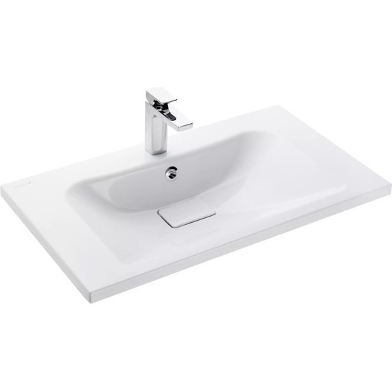 Раковина врезная Акватон Брук 80 см 1A71453KBC010 - фото 