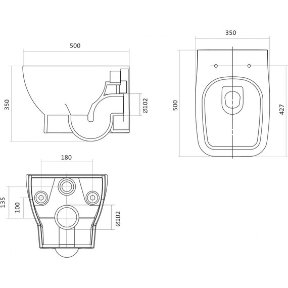 Инсталляция с подвесным унитазом Santek Нео 1.WH30.2.463 - фото 6