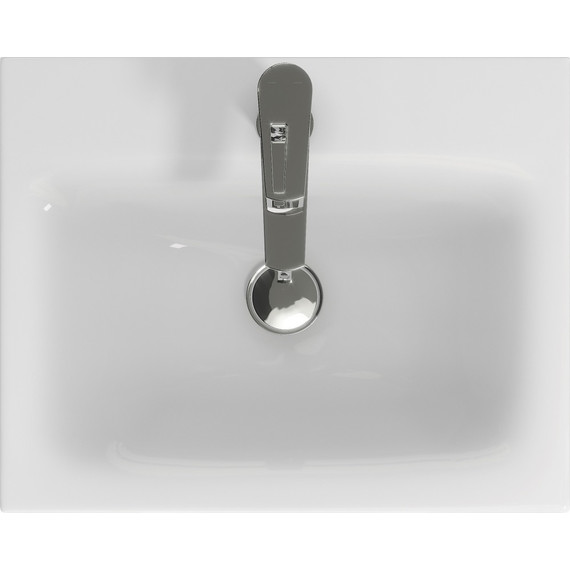 Тумба подвесная с раковиной Cersanit Moduo 50 см 64139, белый - фото 13