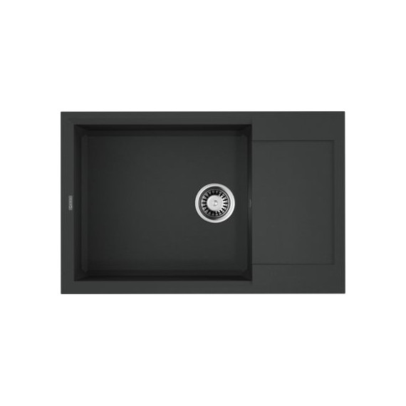 Кухонная мойка Omoikiri Sakaime 78-LB BL 4993900, чёрный, Цвет производителя: чёрный - фото 