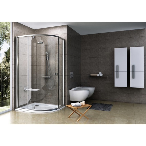 Душевое ограждение Ravak Pivot PSKK3 100x100 см 376AAU00Z1 сатин/прозрачное - фото 3