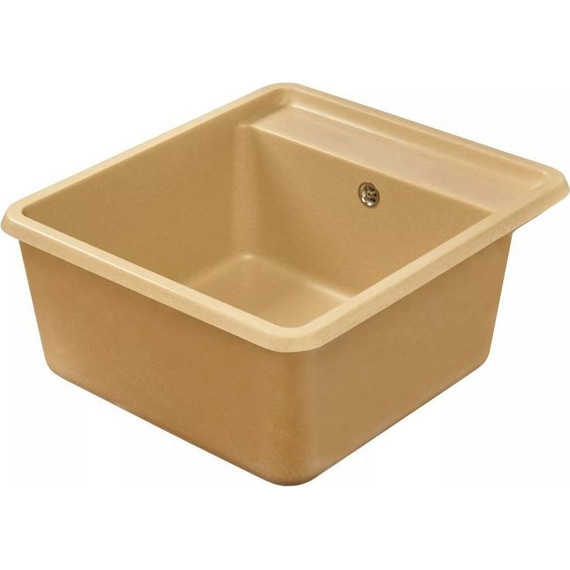 Кухонная мойка Акватон Беллис 1A724932BS260, латте, Цвет производителя: латте - фото 3