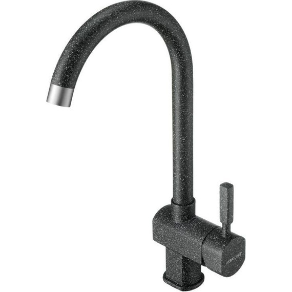 Смеситель для кухни Акватон Лиам 1AX003FCXX210, графит - фото 2