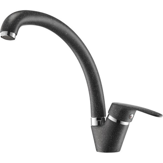 Смеситель для кухни Акватон Нимо 1AX002FCXX210, графит - фото 