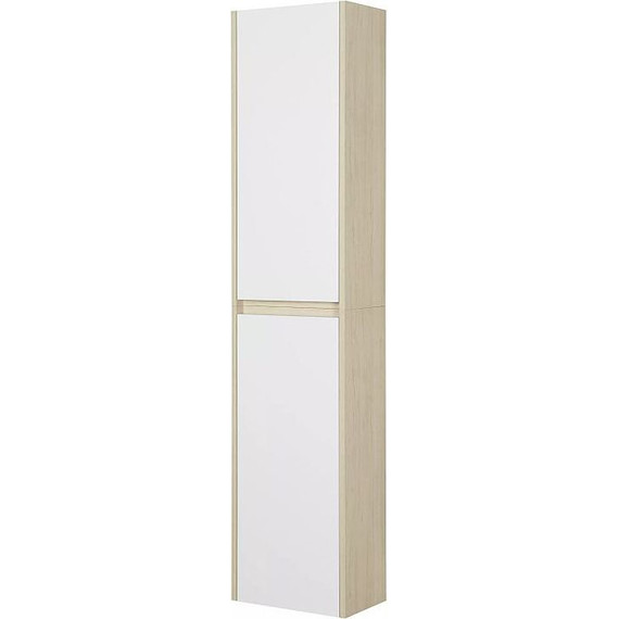 Шкаф подвесной Акватон Сканди 35 см 1A255003SDB20, белый/дуб верона - фото 3