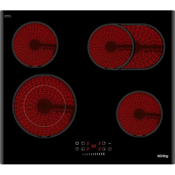 Электрическая варочная поверхность Korting HK 62550 B - фото 