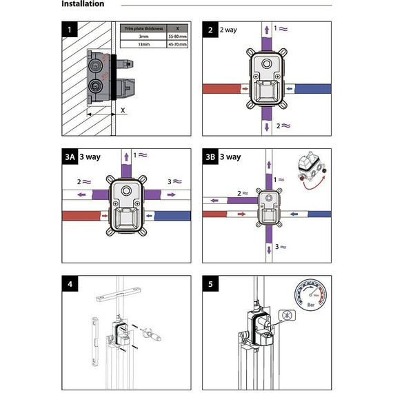 Душевая система для душа Timo Torne SX-4319/03SM, черный - фото 3