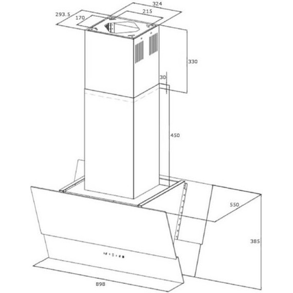 Вытяжка Korting KHA 99750 GW - фото 2