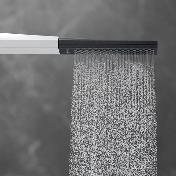 Ручной душ Hansgrohe Rainfinity 100 1jet 26866700, белый - фото 3