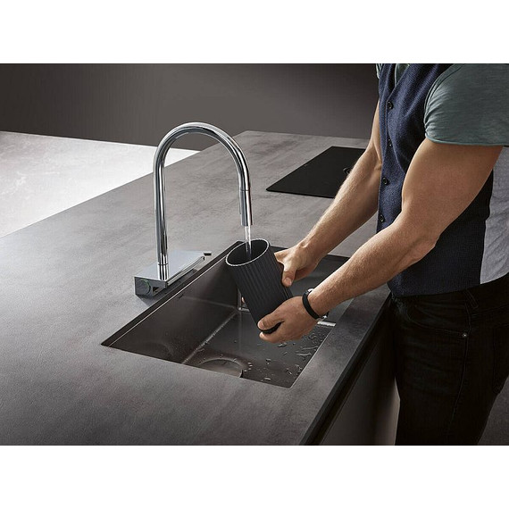 Смеситель для кухни Hansgrohe Aquno Select M81 73831000 - фото 5
