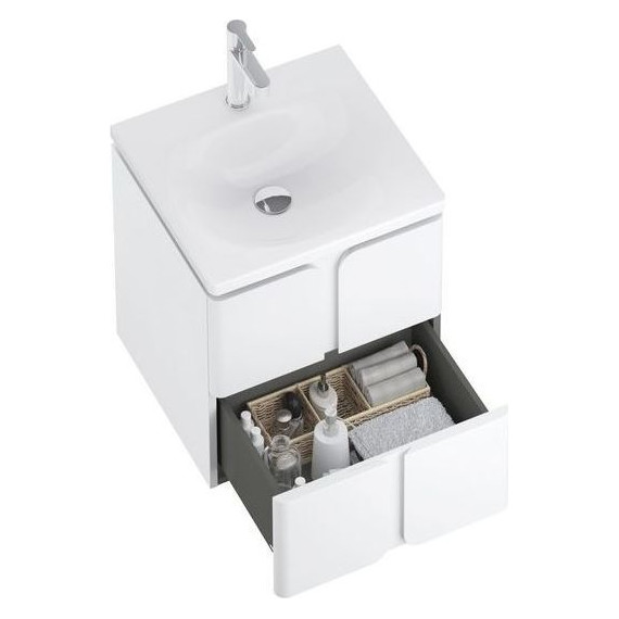 Тумба подвесная с раковиной Ravak Balance 500 X000001364, белый - фото 5