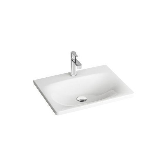 Тумба подвесная с раковиной Ravak Balance 500 X000001365, белый/графит - фото 3