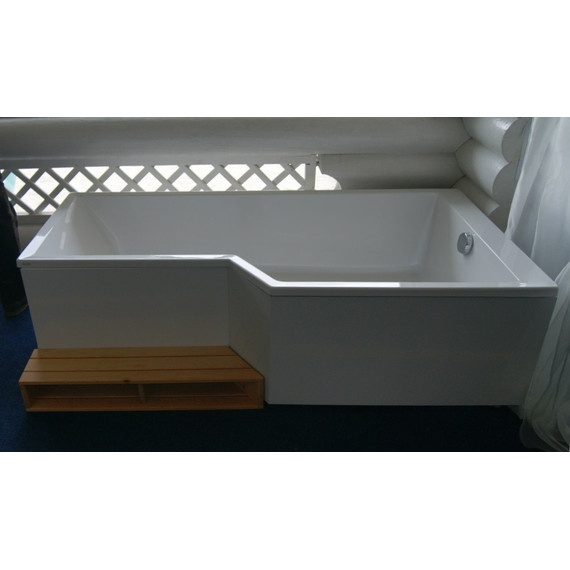 Ванна акриловая Jacob Delafon Bain Douche Neo 180х90 см R E6D004R-00 с ножками, Размер - мм: 1800х900 - фото 6