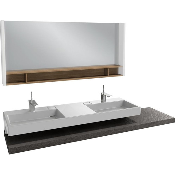 Зеркало Jacob Delafon Terrace Led 150 см EB1184-NF, дерево - фото 6