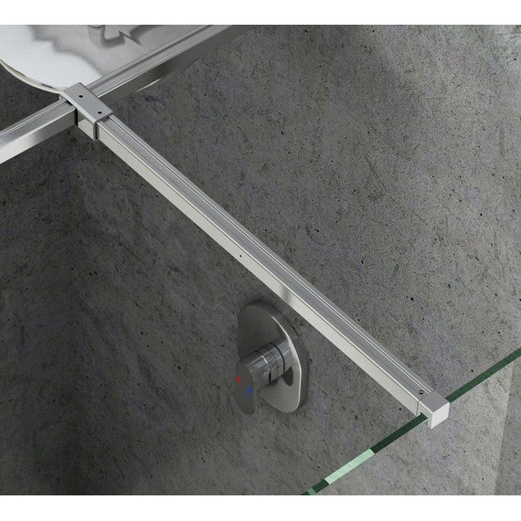 Комплект металлических деталей Ravak Walk-In W SET-Uni T connection GWD01000A099 - фото 