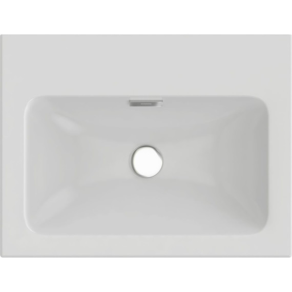 Тумба подвесная с раковиной Jacob Delafon Madeleine 60 см EB2052-J51, белый матовый - фото 5