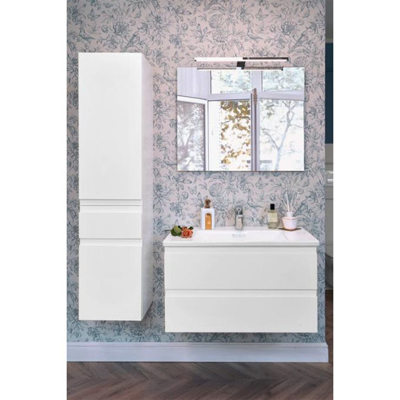 Пенал подвесной Jacob Delafon Madeleine 35 см L EB2069G-J51, белый матовый - фото 3