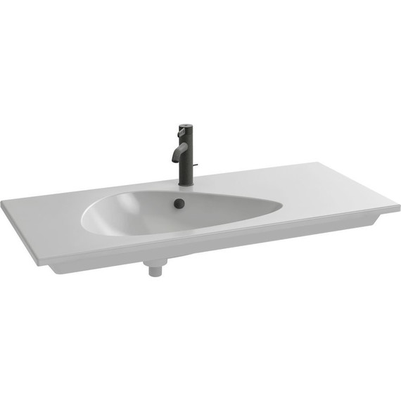 Раковина подвесная Jacob Delafon Nouvelle Vague 100 см EXAQ112-00 - фото 