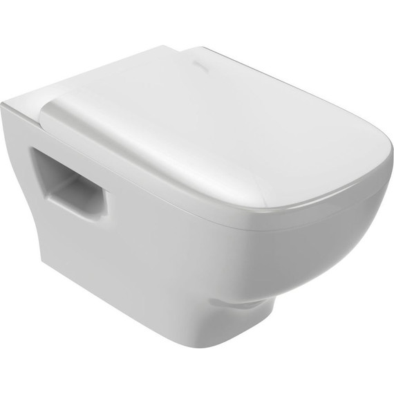 Унитаз подвесной безободковый Jacob Delafon Struktura EDE102-00 - фото 