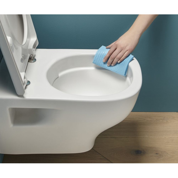 Унитаз подвесной безободковый Jacob Delafon Struktura EDE102-00 - фото 6