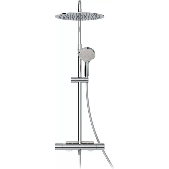 Душевая стойка с термостатом Jacob Delafon Metro E26589-CP - фото 3