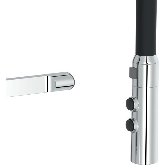 Смеситель для кухни Jacob Delafon Raphael E23311-CP, хром/черный - фото 3